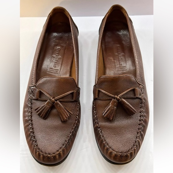 Cole Haan Country Moc Toe Penny Tassel Loafer Flats Women Sz 9.5 B Driving Shoes - Picture 1 of 16